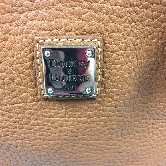 Dooney & Bourke | Cognac Satchel w/shoulder strap - Picture 3 of 8